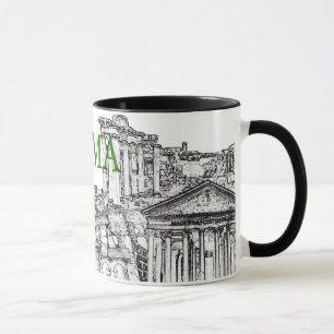 rome voyage souvenir café mug - Customisé