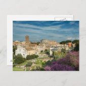 Rome - Vue du Forum Romanum carte postale n° 2 (Devant / Derrière)