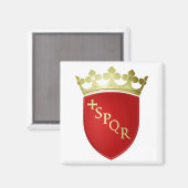 Rome Wapenmagneet Magneet (Voorkant / Achterkant)