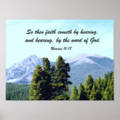 Romeinen 10:17 poster (Voorkant)