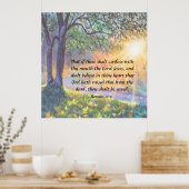 Romeinen 10:9 poster (Keuken)