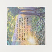 Romeinen 10:9 wandkleed (Voorkant (horizontaal))