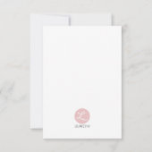 Romeinen 12:12 Briefpapier Kaart (Achterkant)