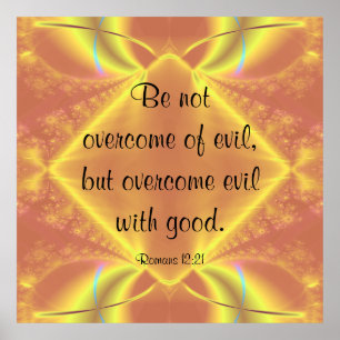 Romeinen 12:21 Poster