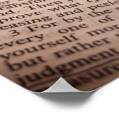 Romeinen 12:2 [Afdrukken] Poster (Hoek)