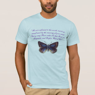 Romeinen 12:2, "Wees niet in overeenstemming met d T-shirt