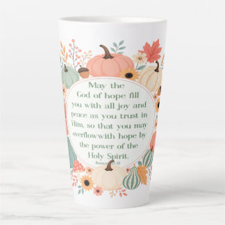 Romeinen 15:13 Herfst Latte Mok