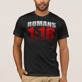 Romeinen 1:16 t-shirt