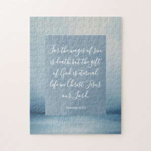 Romeinen 6:23  Bijbelvers Legpuzzel