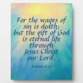 Romeinen 6:23 fotoplaat (Voorkant)