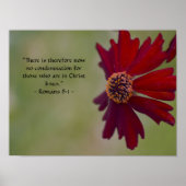 Romeinen 8:1 Poster (Voorkant)