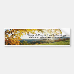 Romeinen 8:28 bumpersticker