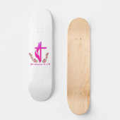 Romeinen 8:28 Christelijke producten Skateboard (Voorkant)