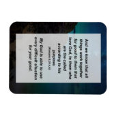 Romeinen 8:28 En we weten dat alles werkt Magneet (Horizontaal)