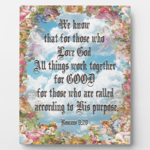 Romeinen 8:28 fotoplaat