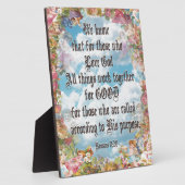 Romeinen 8:28 fotoplaat (Zijkant)