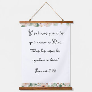 Romeinen 8:28 hangend wandkleed