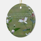 Romeinen 8:28 keramisch ornament (Links)