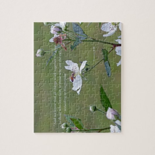 Romeinen 8:28 legpuzzel (Verticaal)