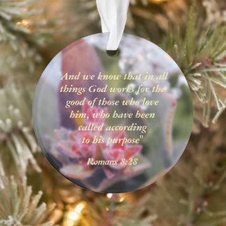 Romeinen 8:28 ornament