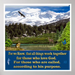 Romeinen 8:28 poster