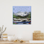 Romeinen 8:28 poster (Keuken)