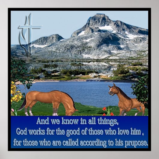 Romeinen 8:28 poster (Voorkant)