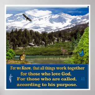 Romeinen 8:28 poster