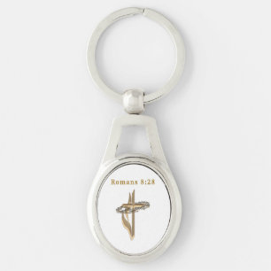 Romeinen 8:28 producten sleutelhanger