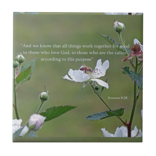 Romeinen 8:28 tegeltje (Voorkant)