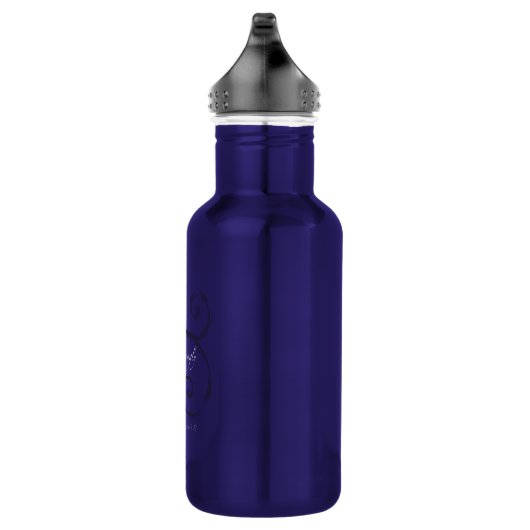 Romeinen 8:37 - Kies uw eigen kleur! Personaliseer Waterfles (Rechts)