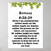 Romeinen 8:38-39 poster (Voorkant)