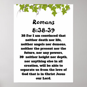 Romeinen 8:38-39 poster