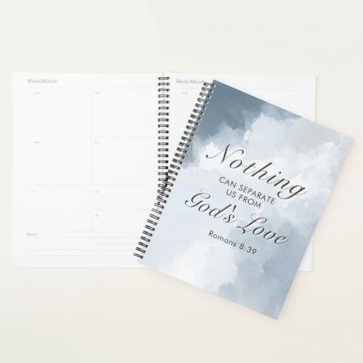 Romeinen 8:39 Gods liefde Bijbelvers Christelijk Planner (Display)