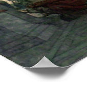 Romeinen in de Decadentie van het Rijk Poster (Hoek)