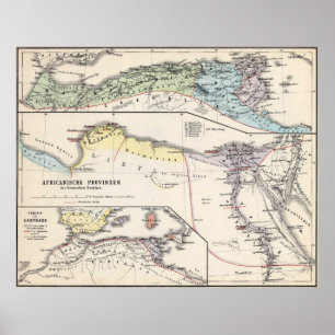 Romeins Afrika Poster