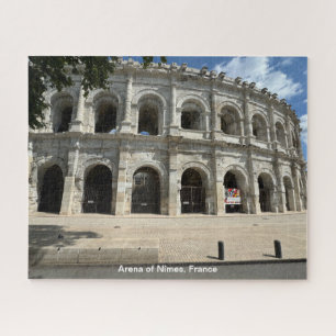 Romeins Amphitheater, Nimes, Frankrijk op een Legpuzzel