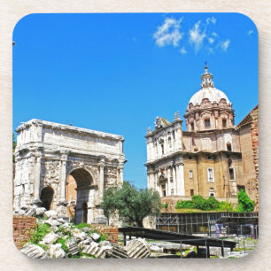 Romeins forum bier onderzetter