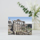 Romeins forum briefkaart (Staand voorkant)