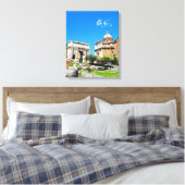 Romeins forum canvas afdruk (Insitu (Slaapkamer))