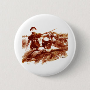 Romeins leger ronde button 5,7 cm