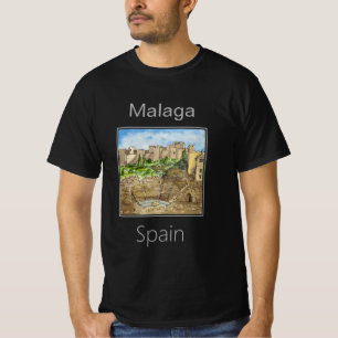 Romeins theater, Malaga, Spanje T-shirt