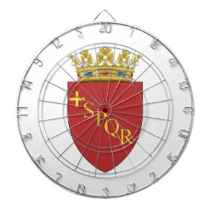 Romeins Wapen (SPQR) (Rome, Italië) Dartbord