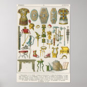 Romeinse Accessoires Poster (Voorkant)