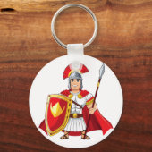 Romeinse centurion sleutelhanger (Achterkant)