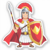Romeinse centurion sticker (Voorkant)