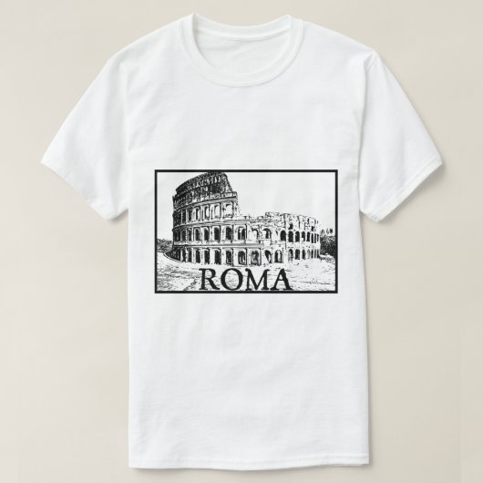 Romeinse colosseum t-shirt (Design voorkant)