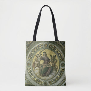 Romeinse Godin Justitia met Engelen door Raphael Draagtas