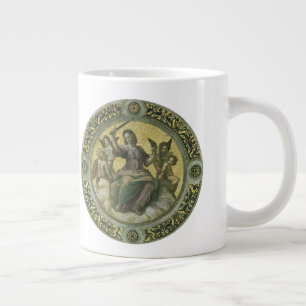 Romeinse Godin Justitia met Engelen door Raphael Extra Grote Mok