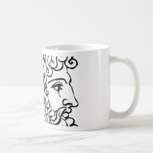 Romeinse hoofden koffiemok